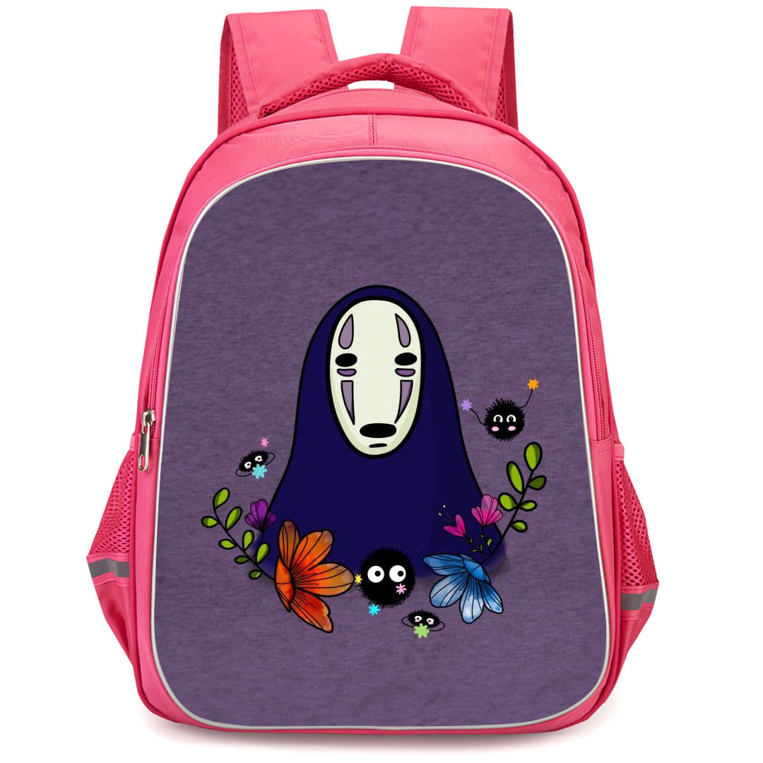 Spirited Away Backpack StudentPack - Spirited Away Lonely Spirit Purple Background Poster