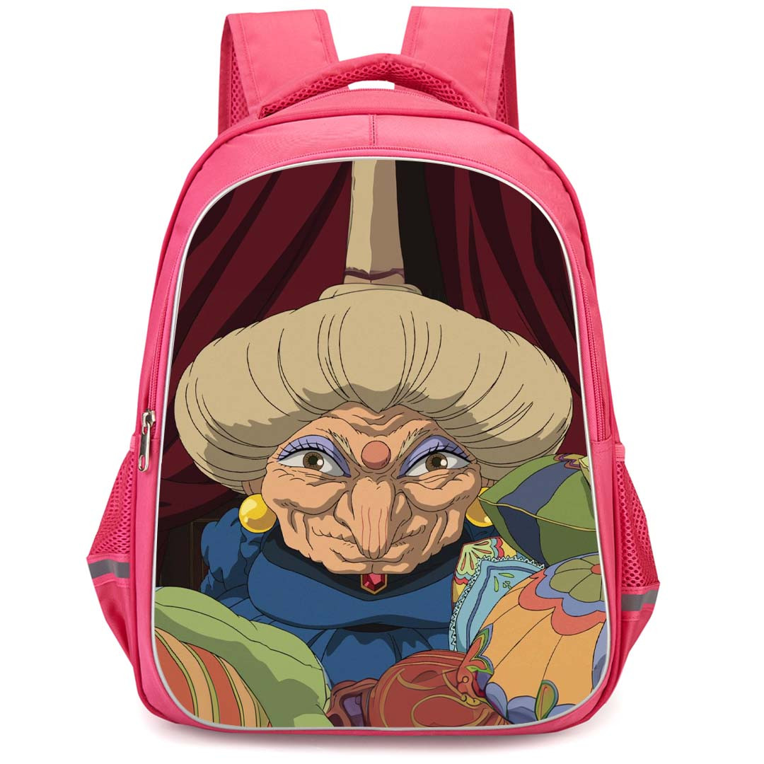 Spirited Away Yubaba Backpack StudentPack - Yubaba Portrait Illustration Art