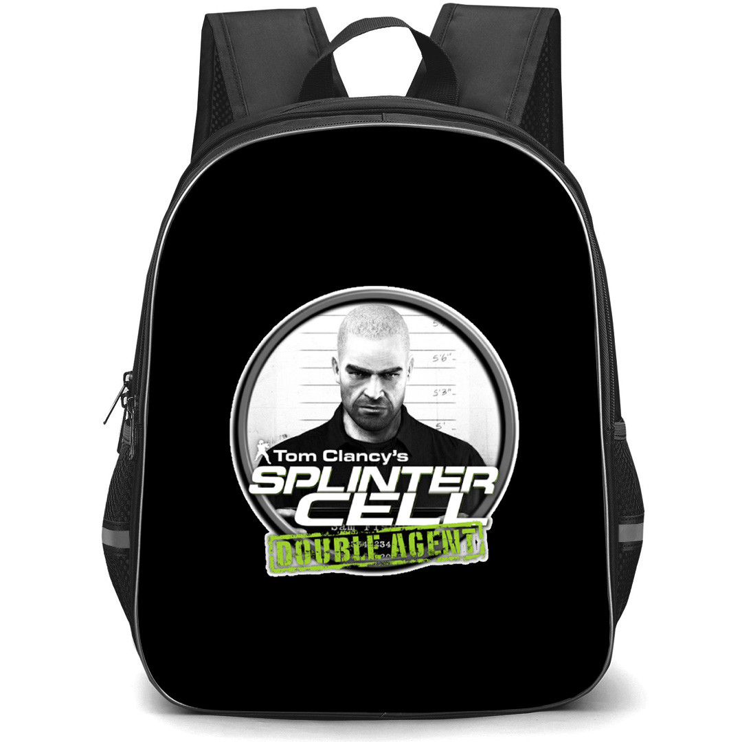 Tom Clancys Splinter Cell Backpack School Bag StudentPack - Tom Clancys Splinter Cell Double Agent Sticker
