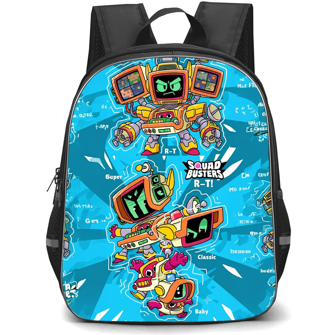 Squad Busters Backpack School Bag StudentPack - Squad Busters Baby To Super Evolution Poster