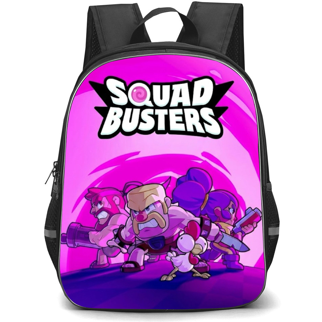 Squad Busters Backpack School Bag StudentPack - Squad Busters Starter Trio Game Poster