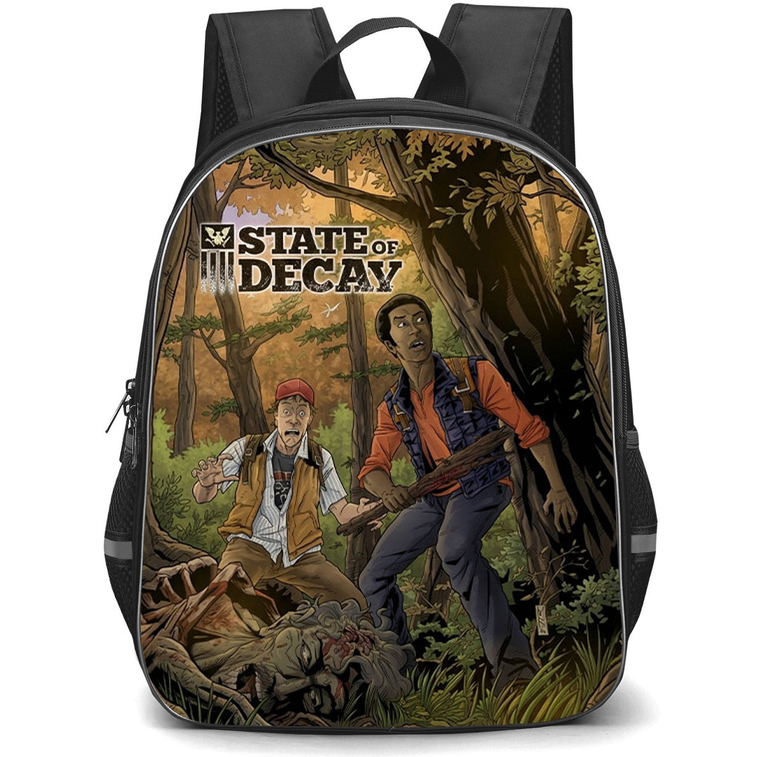 State Of Decay Backpack School Bag StudentPack - State Of Decay Comic Art Poster