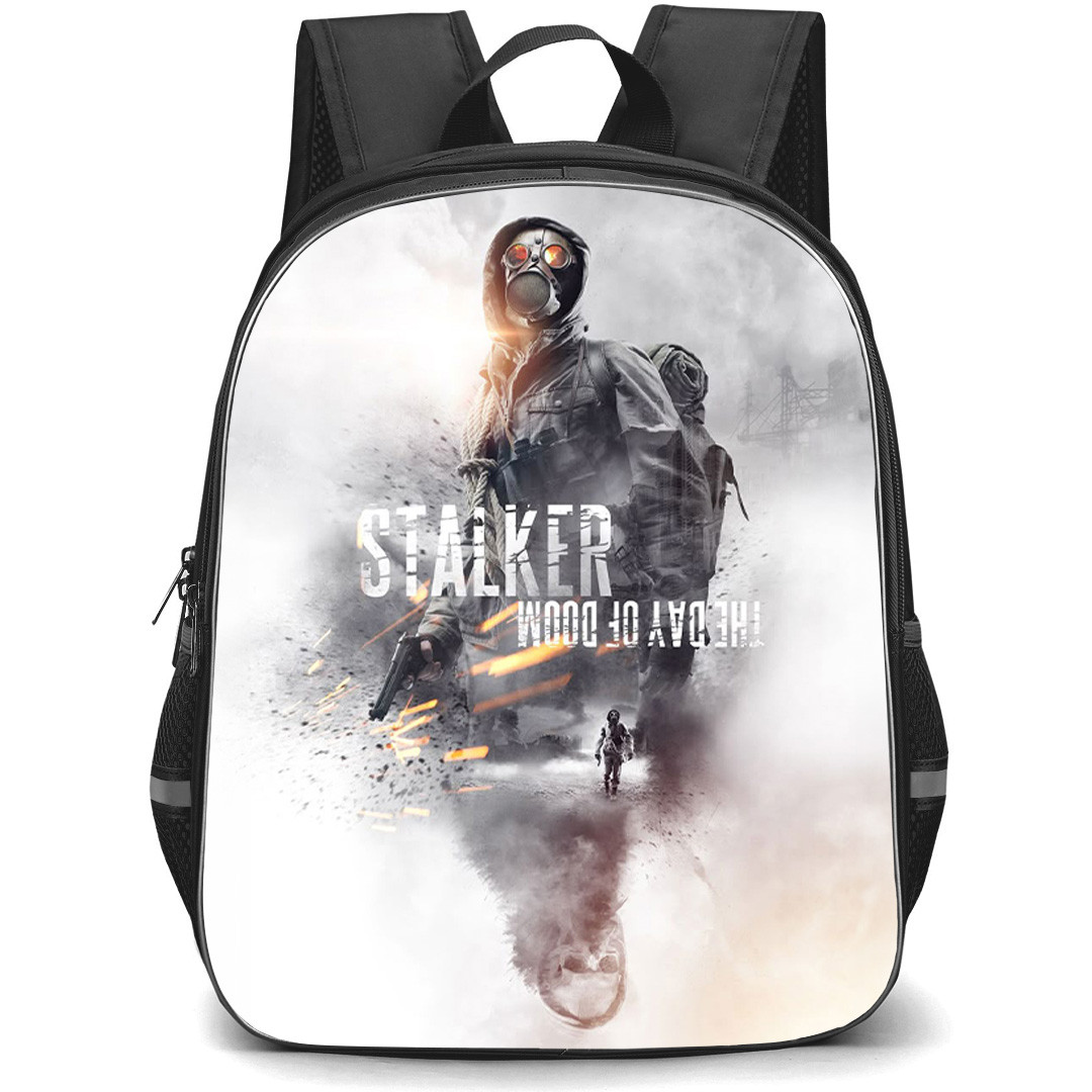 S.T.A.L.K.E.R. Backpack School Bag StudentPack - S.T.A.L.K.E.R. The Day Of Doom Poster