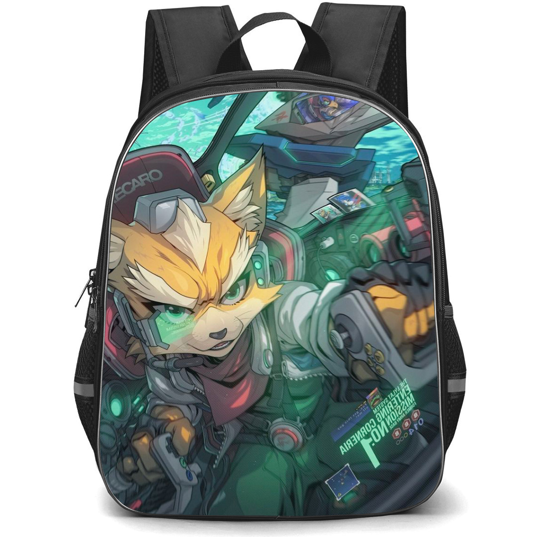 Star Fox Backpack StudentPack - Character Fight War Fierce Poster
