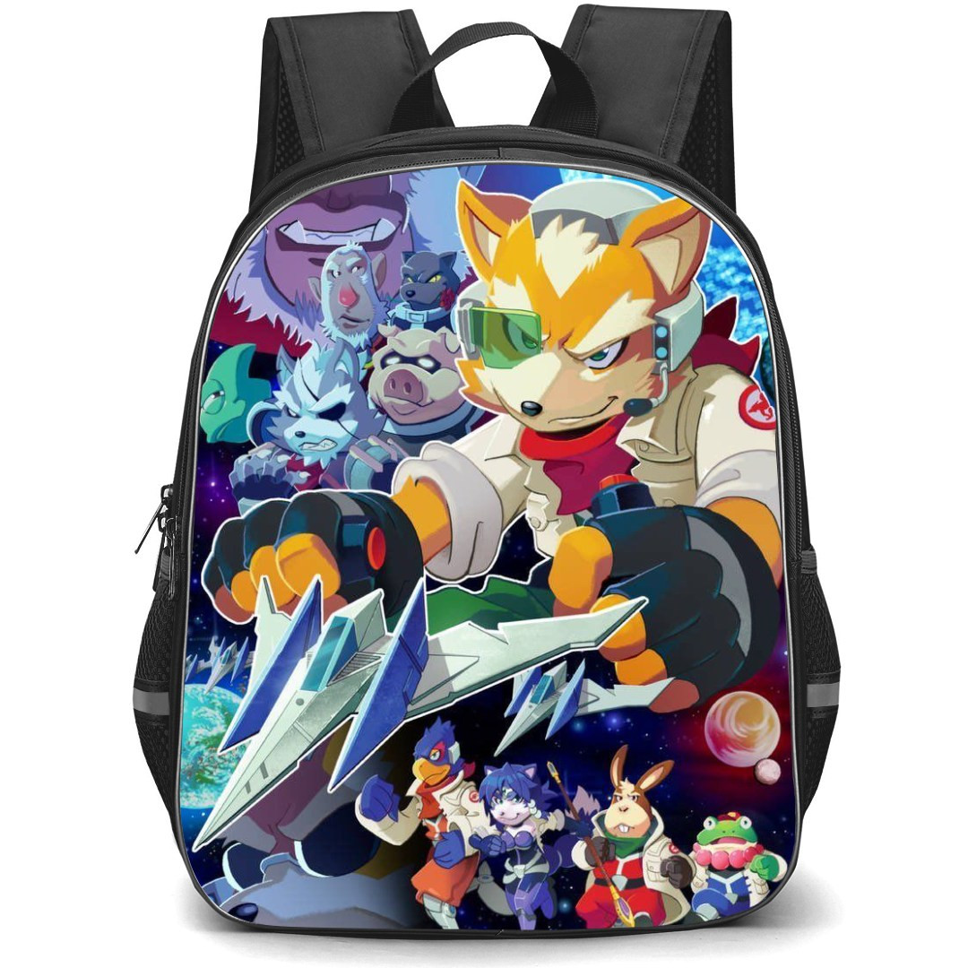 Star Fox Backpack StudentPack - Character Fierce Running Poster