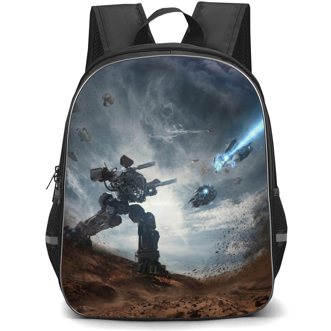 Starcraft Backpack School Bag StudentPack - Starcraft War Sky Poster