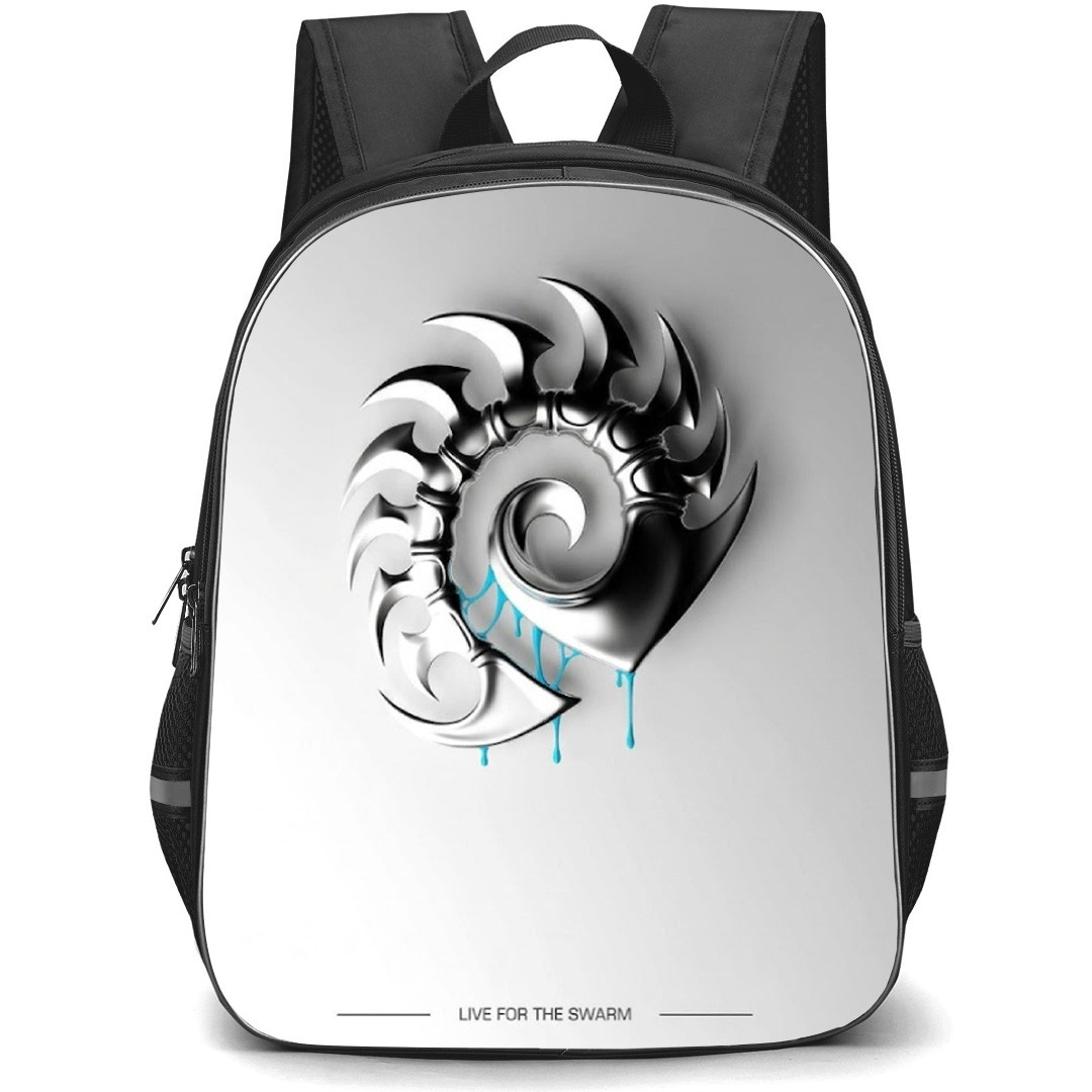 Starcraft Backpack School Bag StudentPack - Starcraft Zerg Phrase Poster