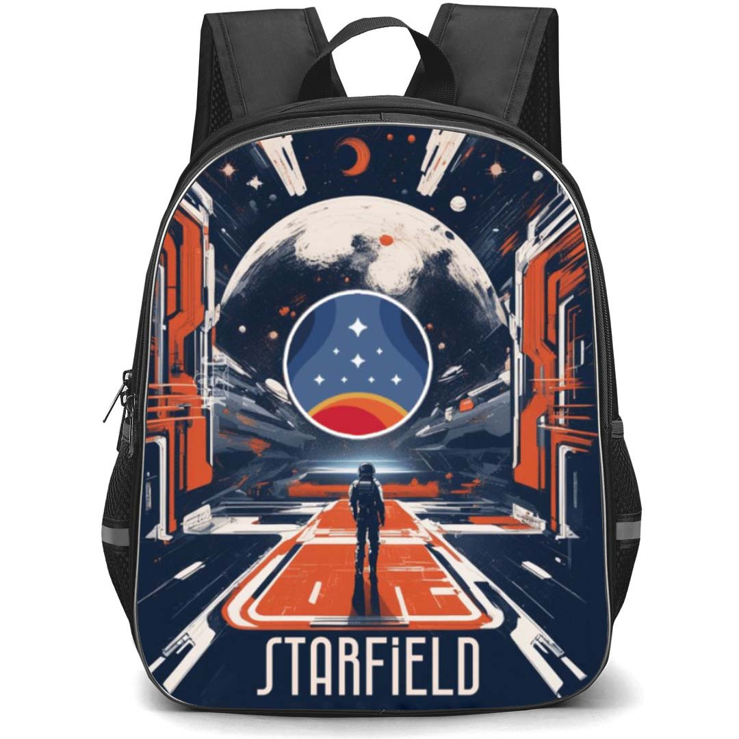 Starfield Backpack School Bag StudentPack - Starfield Comic Art Game Poster