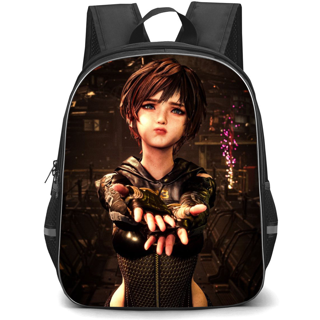 Stellar Blade Lily Artemis II Backpack StudentPack - Lily Artemis II PS5 Virtual Photography Poster