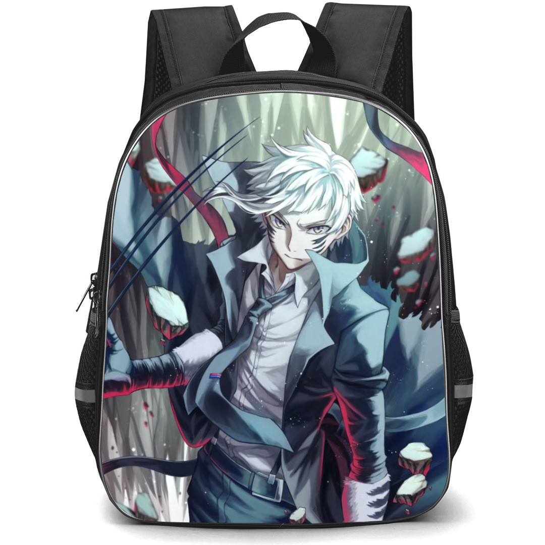 Bungo Stray Dogs Atushi Nakajima Backpack Student Pack - Atushi Nakajima claw Raging Portrait