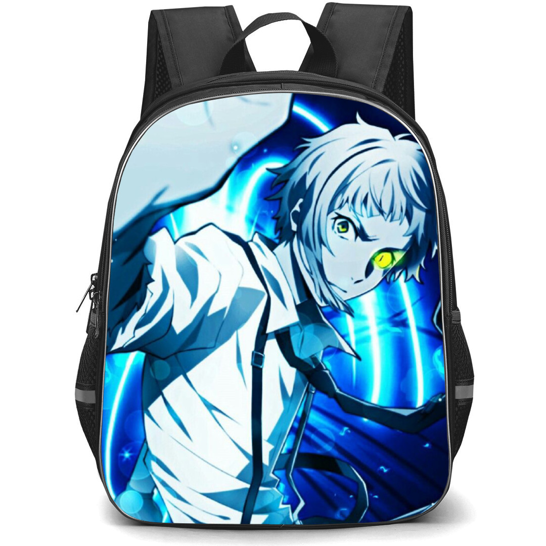Bungo Stray Dogs Atushi Nakajima Backpack Student Pack - Atushi Nakajima Glowing Eye