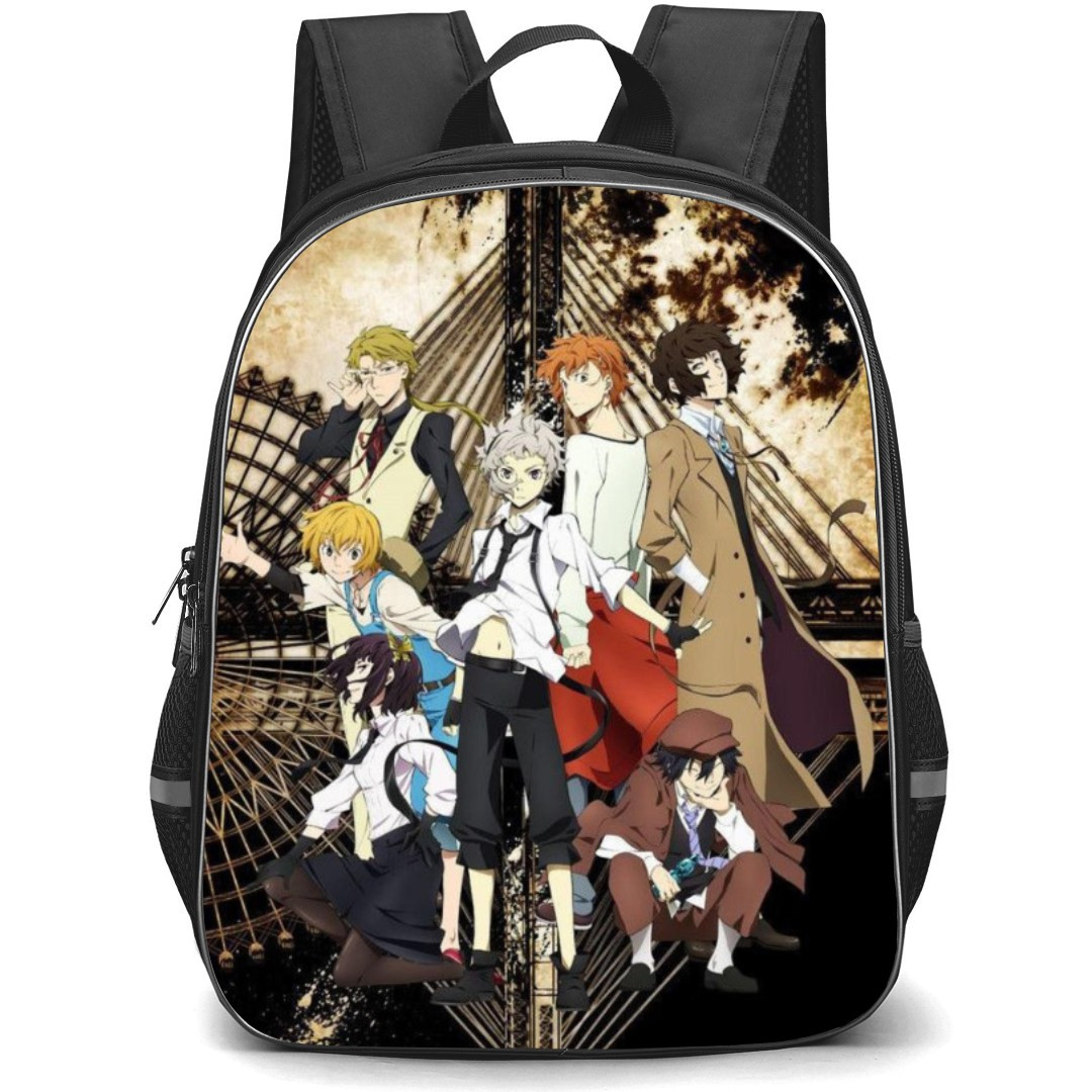 Bungo Stray Dogs Backpack Student Pack - Characters Fierce Portrait Poster