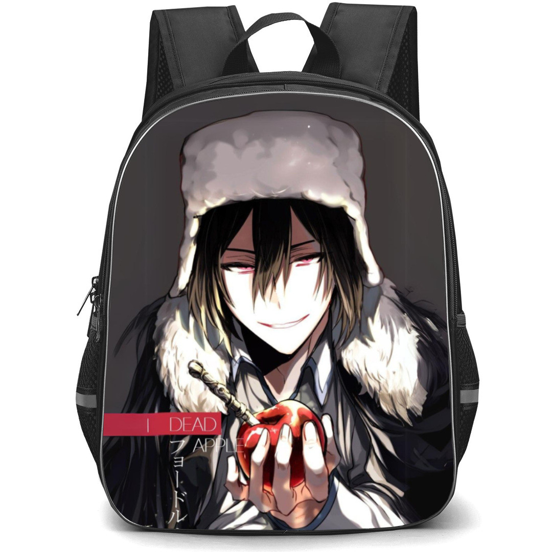 Bungo Stray Dogs Fyodor Dostoevsky Backpack Student Pack - Fyodor Dostoevsky Dead Apple Portrait Poster