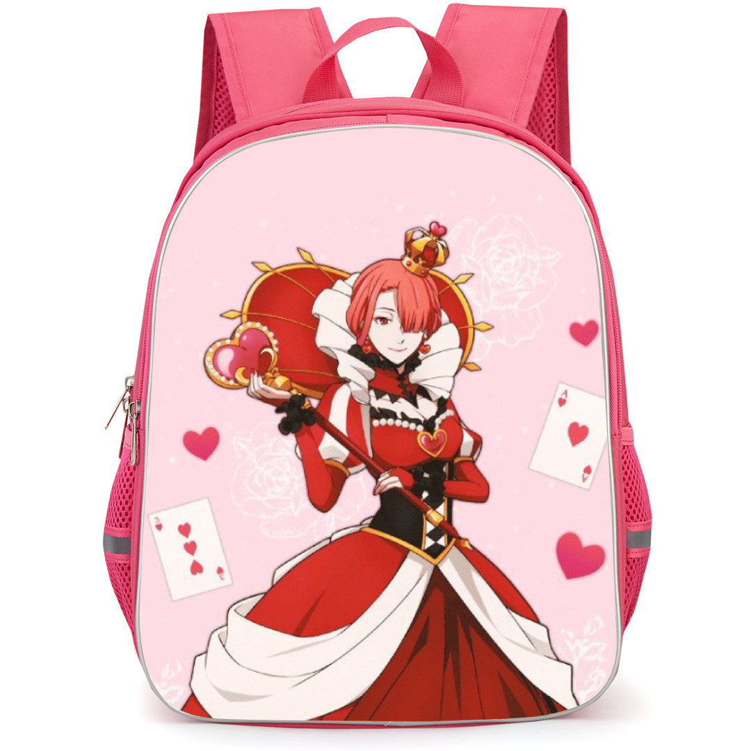 Bungo Stray Dogs Kouyou Ozaki Backpack Student Pack - Kouyou Ozaki Cards Portrait On Pink Background