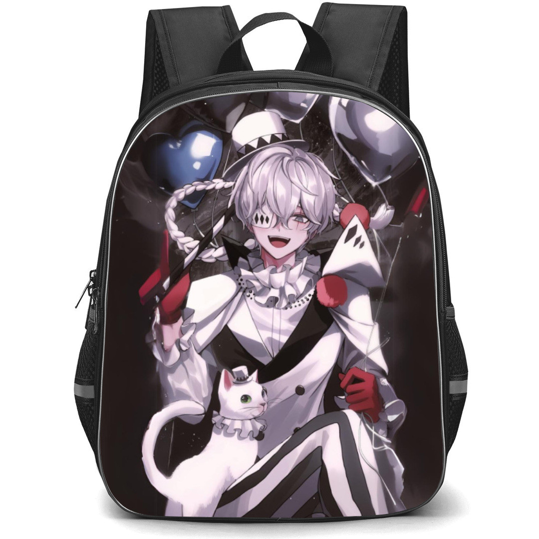 Bungo Stray Dogs Nikolai Gogol Backpack Student Pack - Nikolai Gogol Cat Birthday Portrait