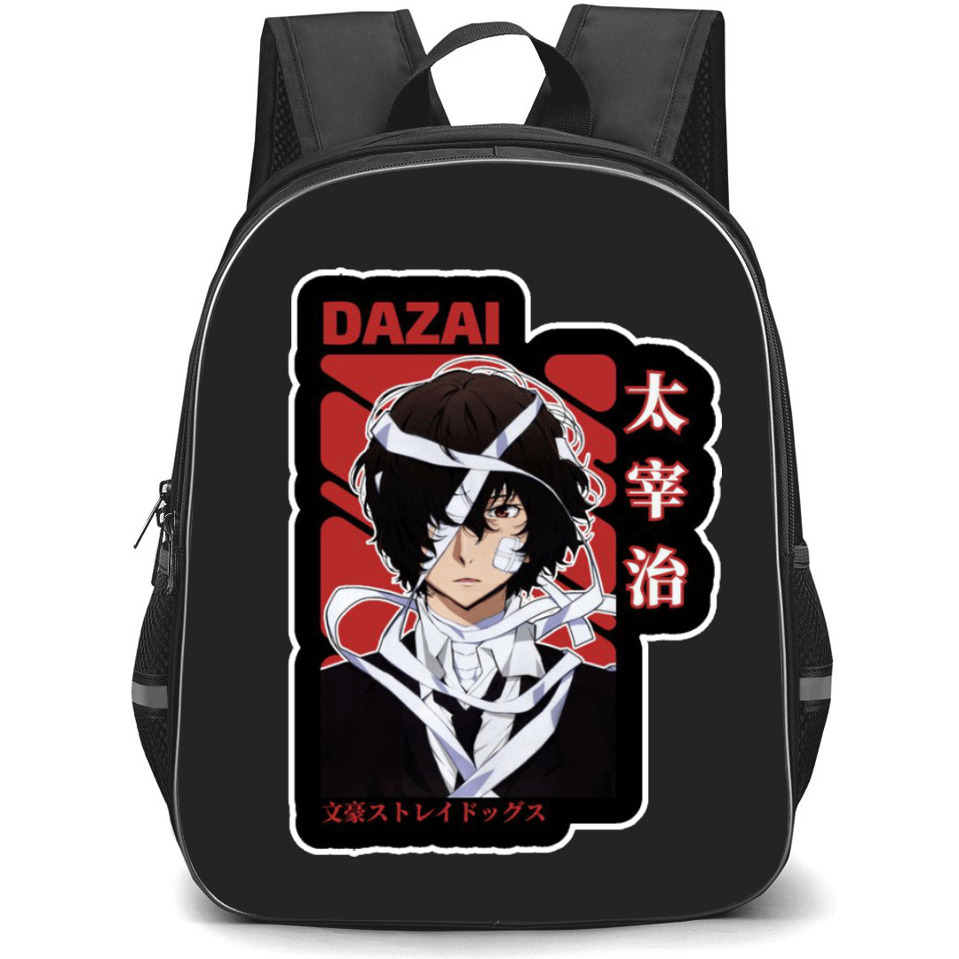Bungo Stray Dogs Osamu Dazai Backpack Student Pack - Osamu Dazai Portrait Sticker