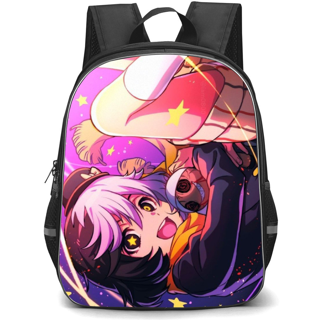 Bungo Stray Dogs Yumeno Kyusaku Backpack Student Pack - Yumeno Kyusaku Smile Fall Portrait