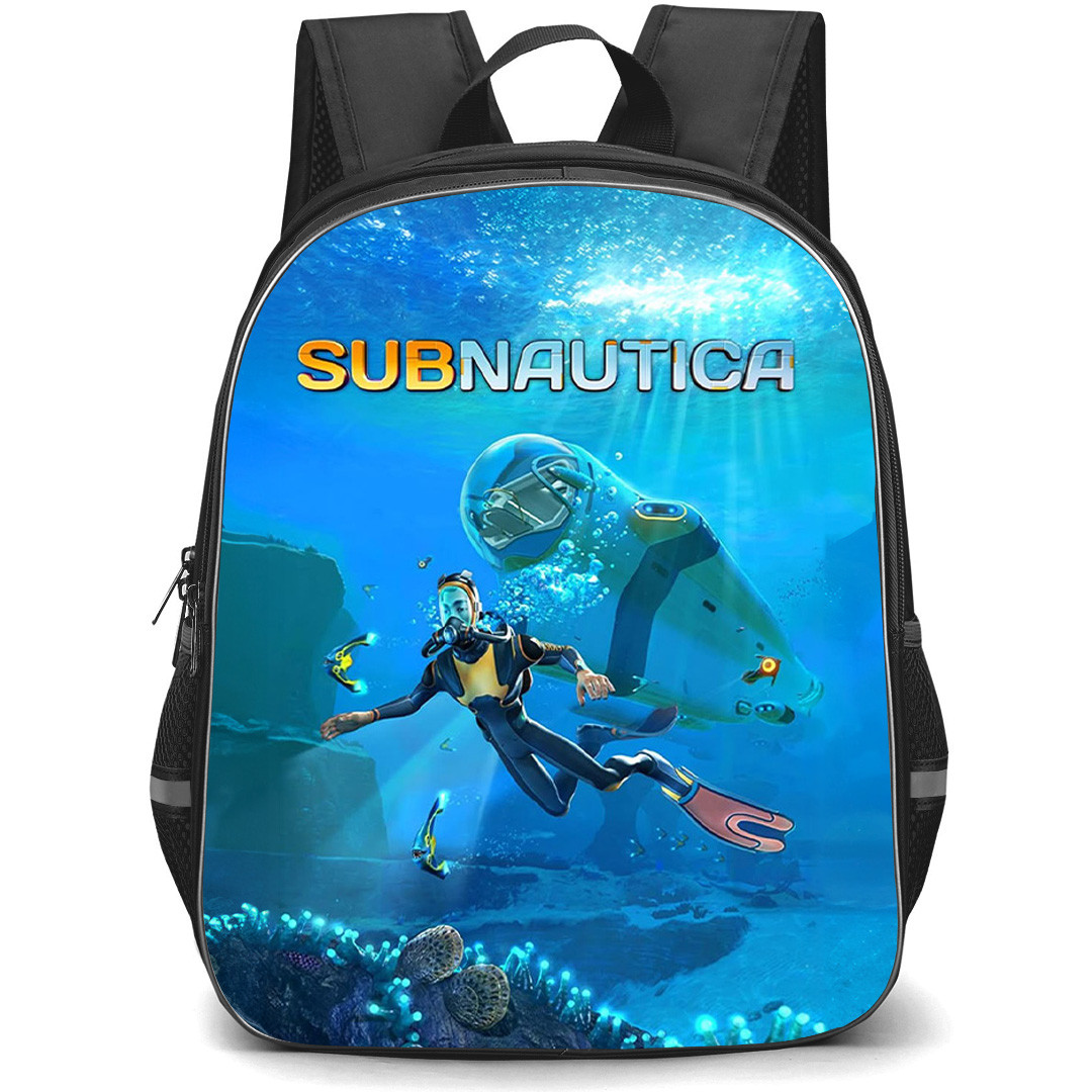 Subnautica Backpack School Bag StudentPack - Subnautica Game Cover Poster