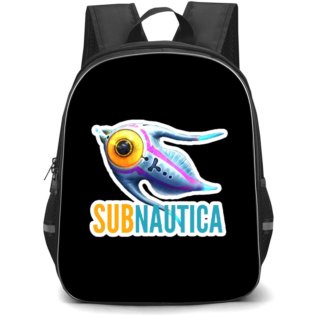 Subnautica Peeper Backpack School Bag StudentPack - Peeper Illustration Art Logo Sticker