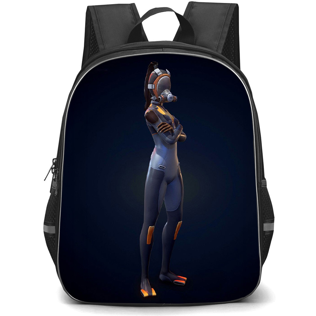 Subnautica Robin Ayou Backpack School Bag StudentPack - Robin Ayou Portrait Poster