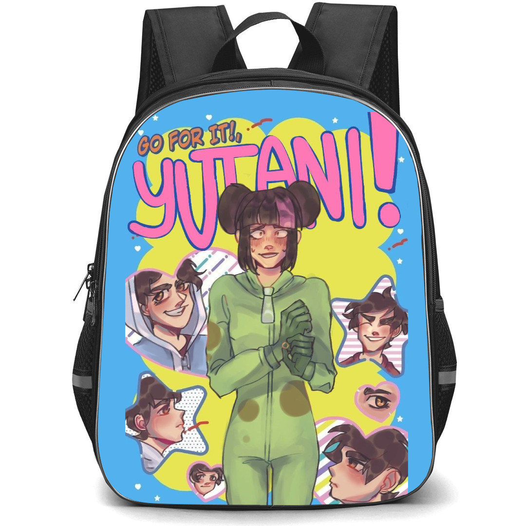 Subway Surfers Backpack StudentPack - Subway Surfers Jake And Yutani Go For It Drawing Retro Poster