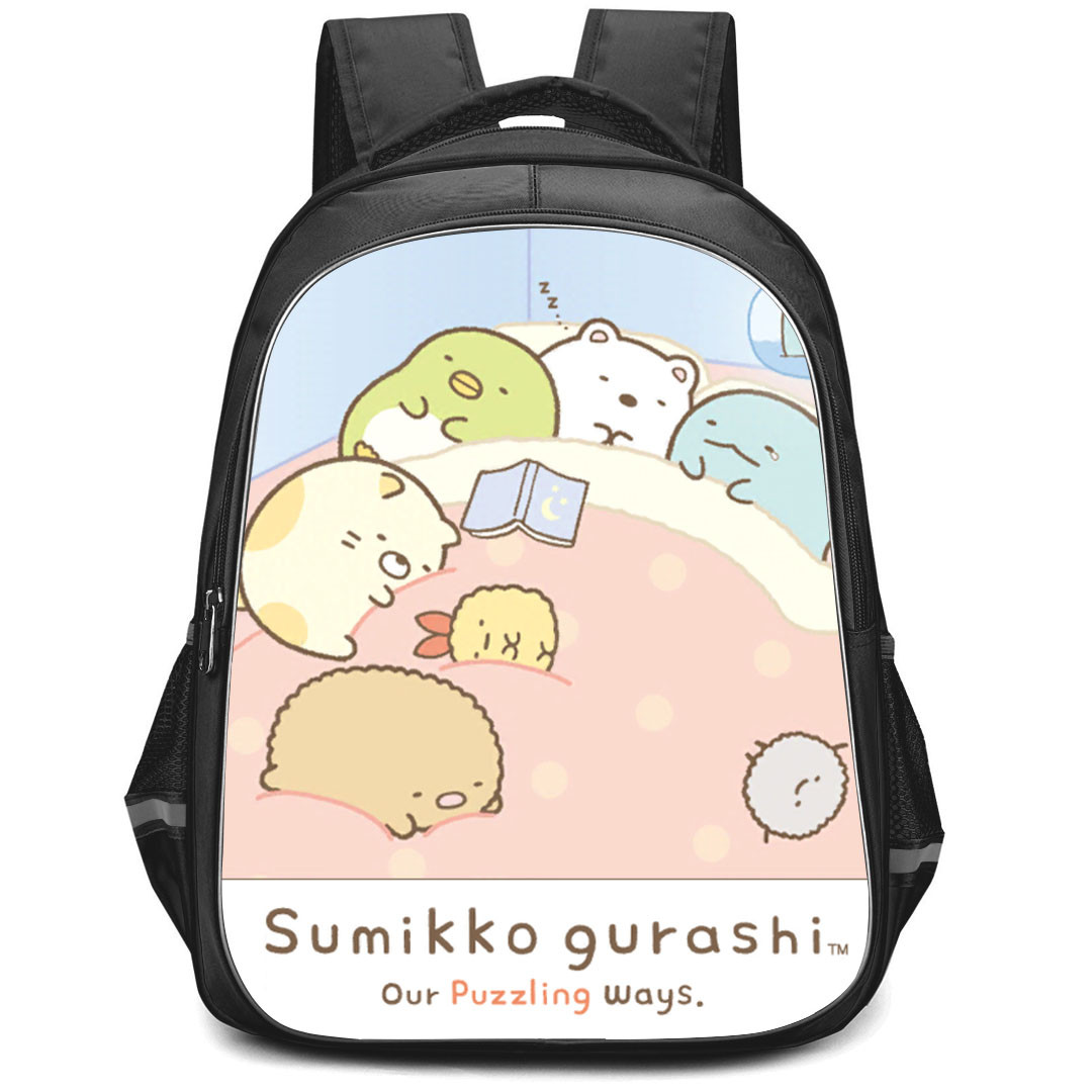 Sumikko Gurashi Backpack StudentPack - Sumikko Gurashi Assembly Sleep Poster
