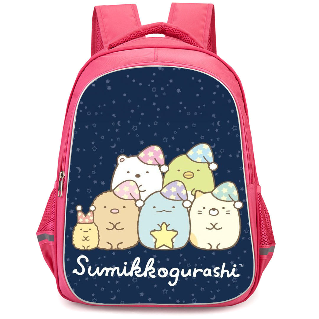 Sumikko Gurashi Backpack StudentPack - Sumikko Gurashi Christmas Poster Dark Background