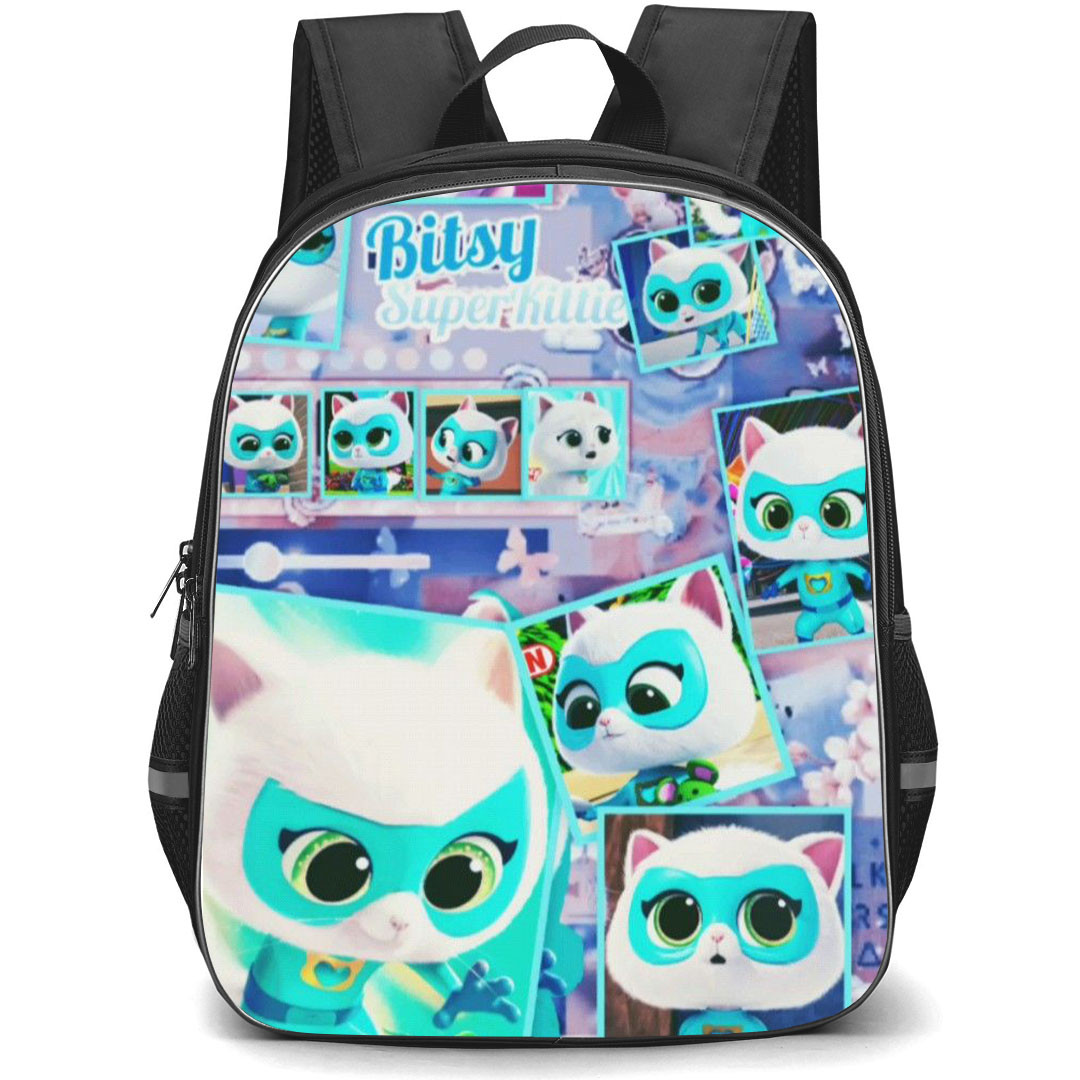SuperKitties Bitsy Backpack StudentPack - Bitsy Collage