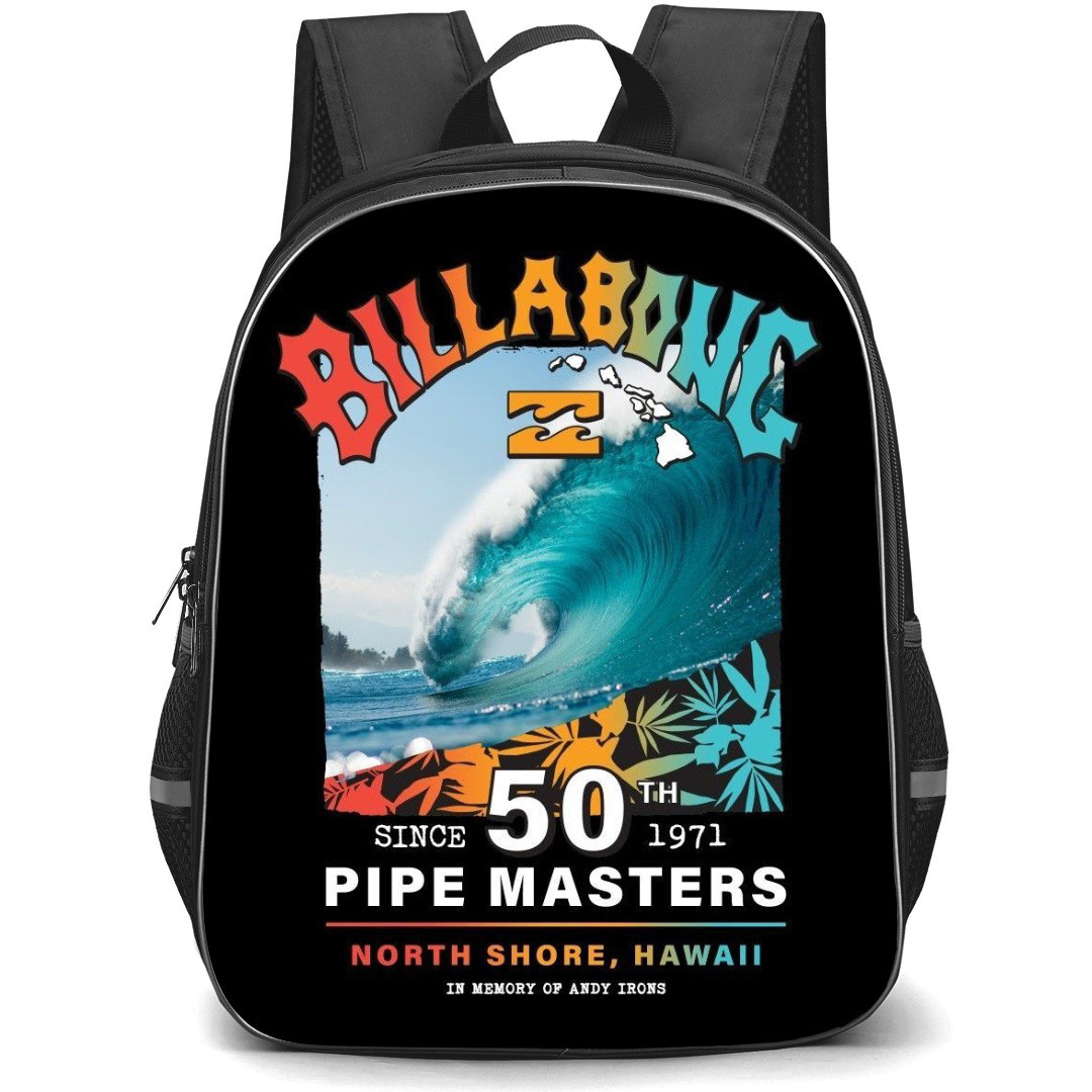 Surfing Billabong Backpack StudentPack - Surfing Billabong Pipe Masters Poster