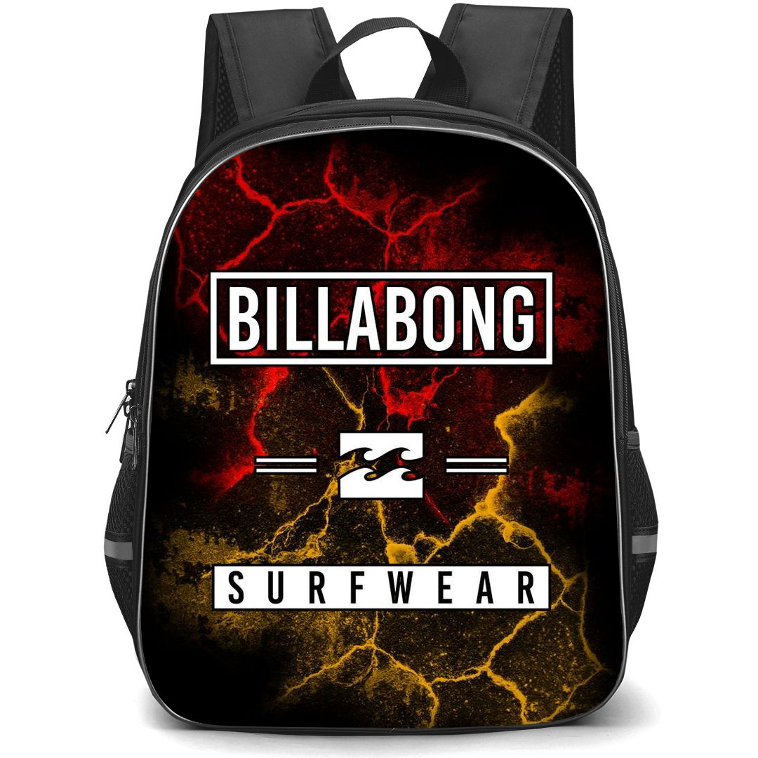 Surfing Billabong Backpack StudentPack - Surfing Billabong Surfwear Sticker