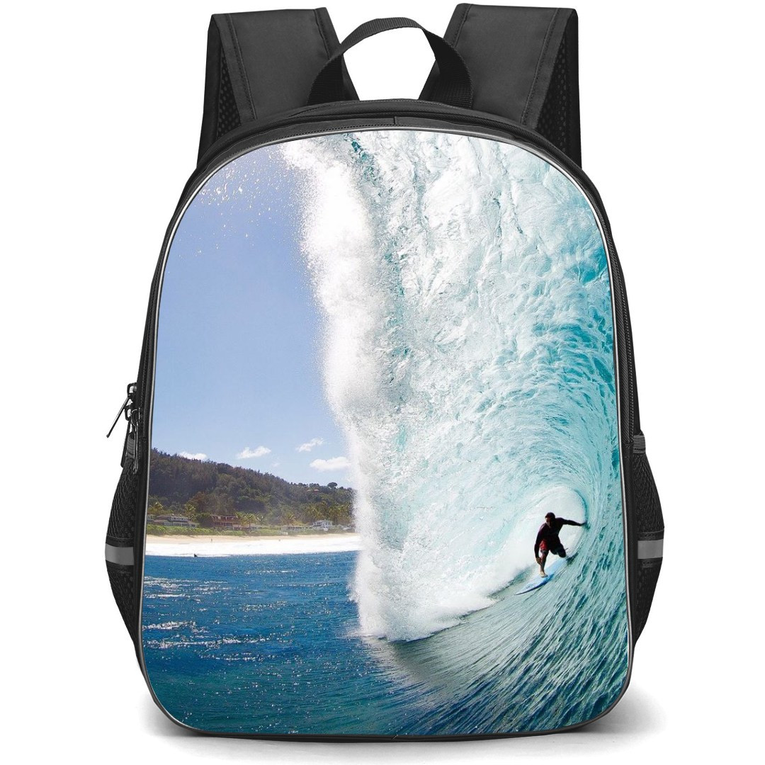 Surfing Backpack StudentPack - Surfing Endless Escape Poster