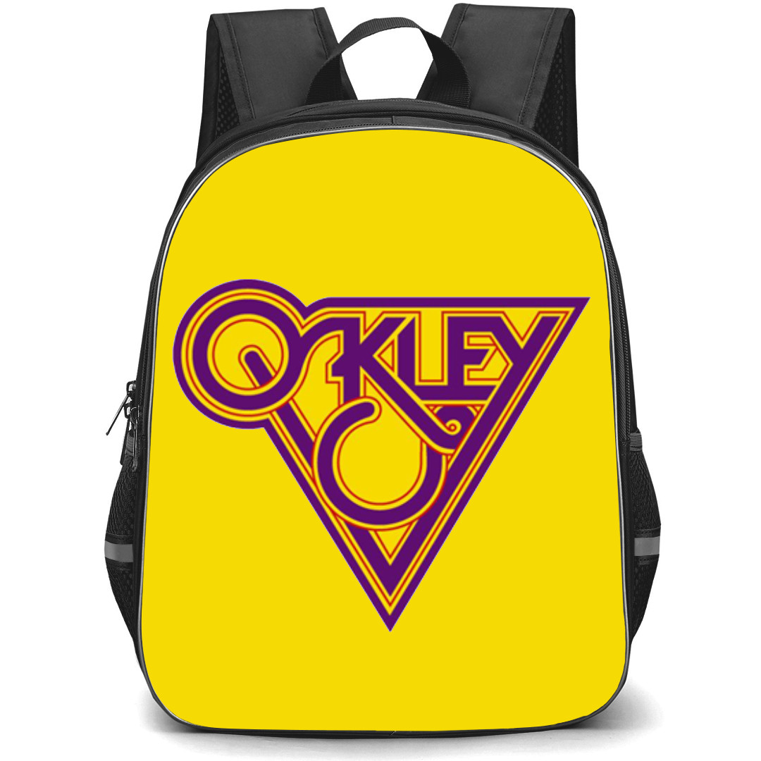 Surfing Oakley Backpack StudentPack - Surfing Oakley 70s Retro Logo Sticker
