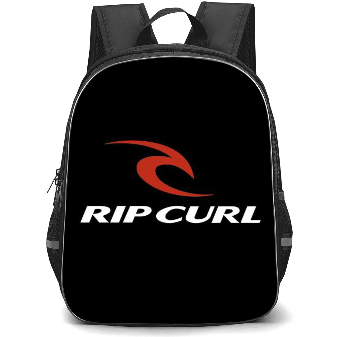 Surfing Rip Curl Backpack StudentPack - Surfing Rip Curl Logo On Black Background