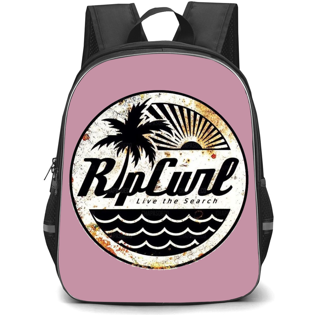 Surfing Rip Curl Backpack StudentPack - Surfing Rip Curl Vintage Logo Sticker