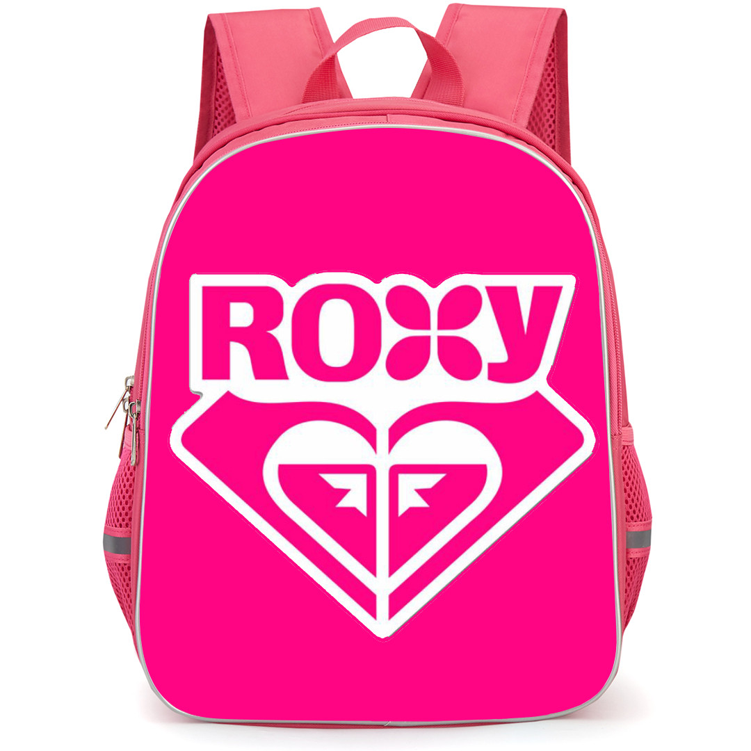 Surfing Roxy Backpack StudentPack - Surfing Roxy Pink Logo Sticker