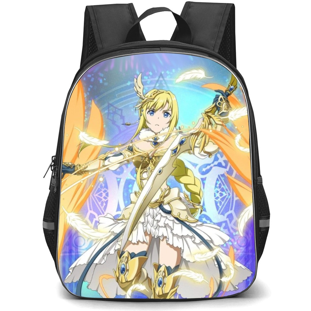 Sword Art Online Alice Zuberg Backpack Student Pack - Alice Zuberg Holding Weapon Anime