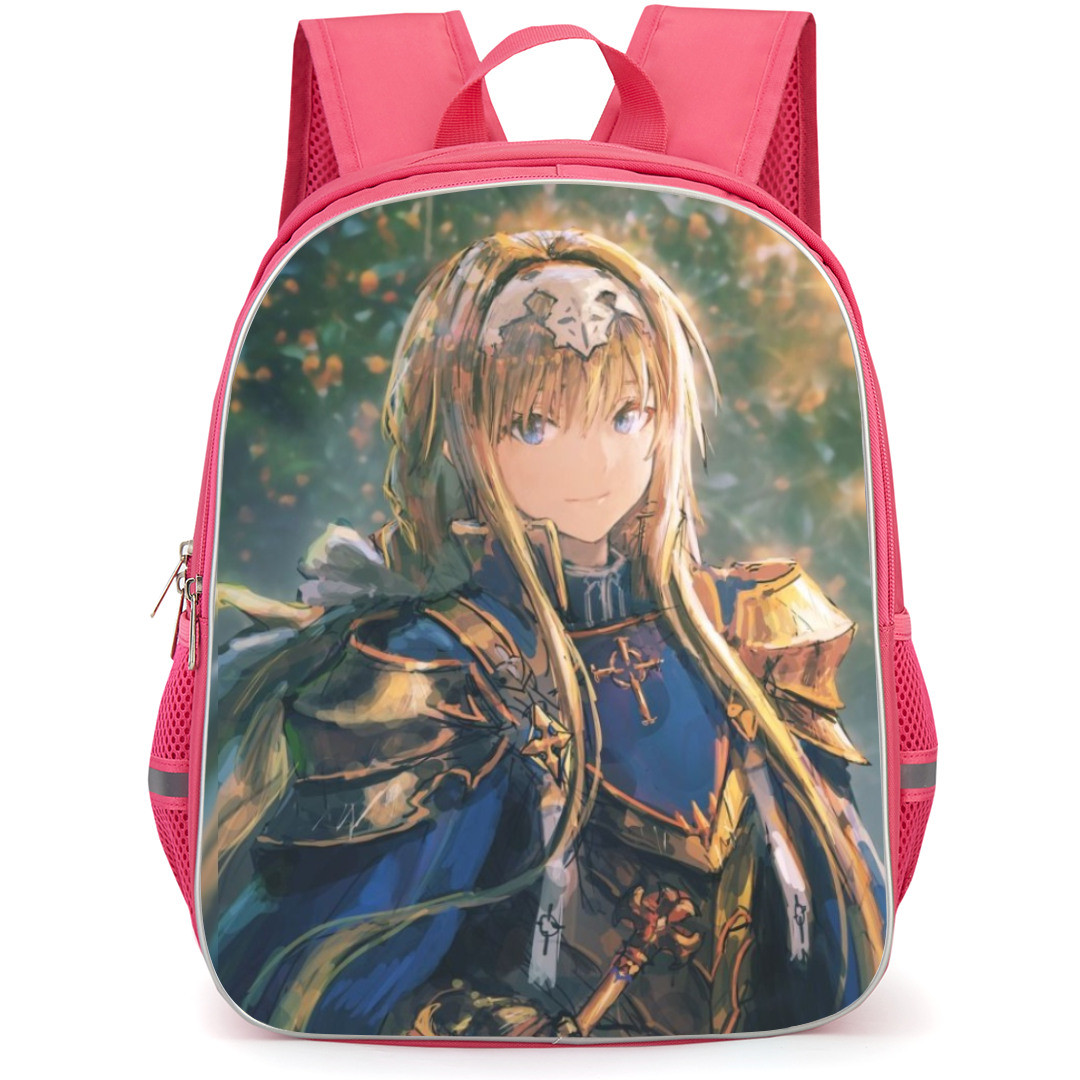 Sword Art Online Alice Zuberg Backpack Student Pack - Alice Zuberg Smiling Portrait Vintage