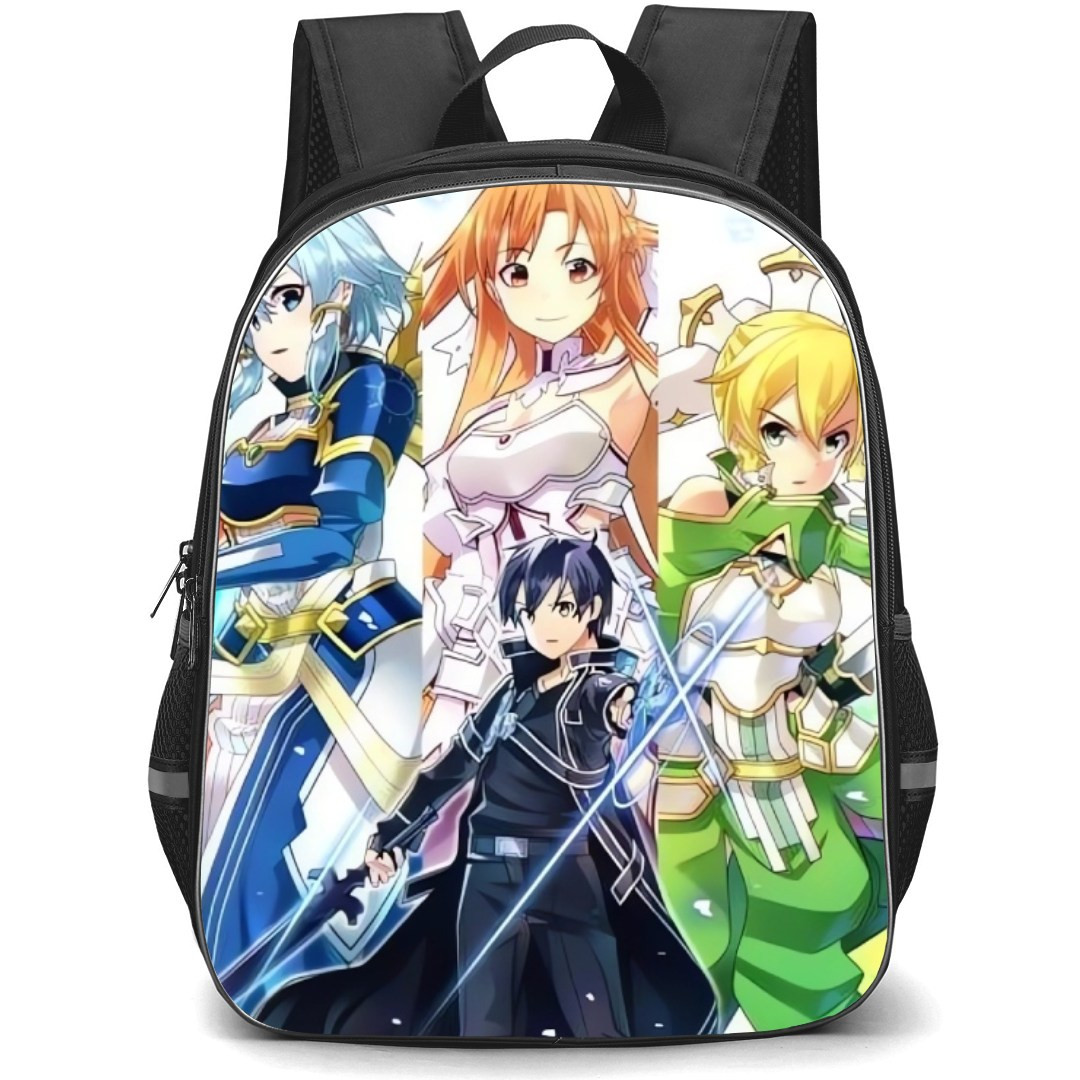 Sword Art Online Backpack Student Pack - Characters Pose Wallpaper