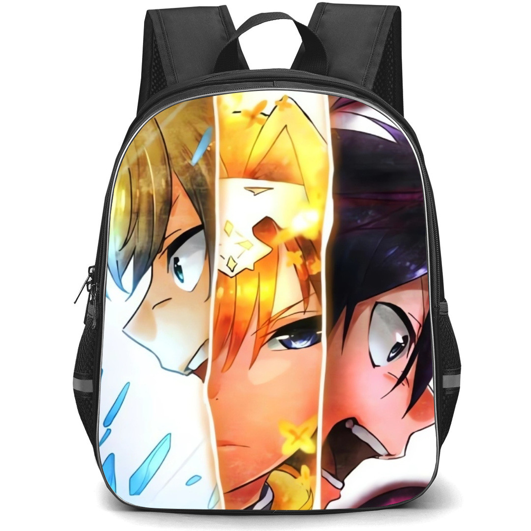 Sword Art Online Backpack Student Pack - Characters Side Portrait Cartoon