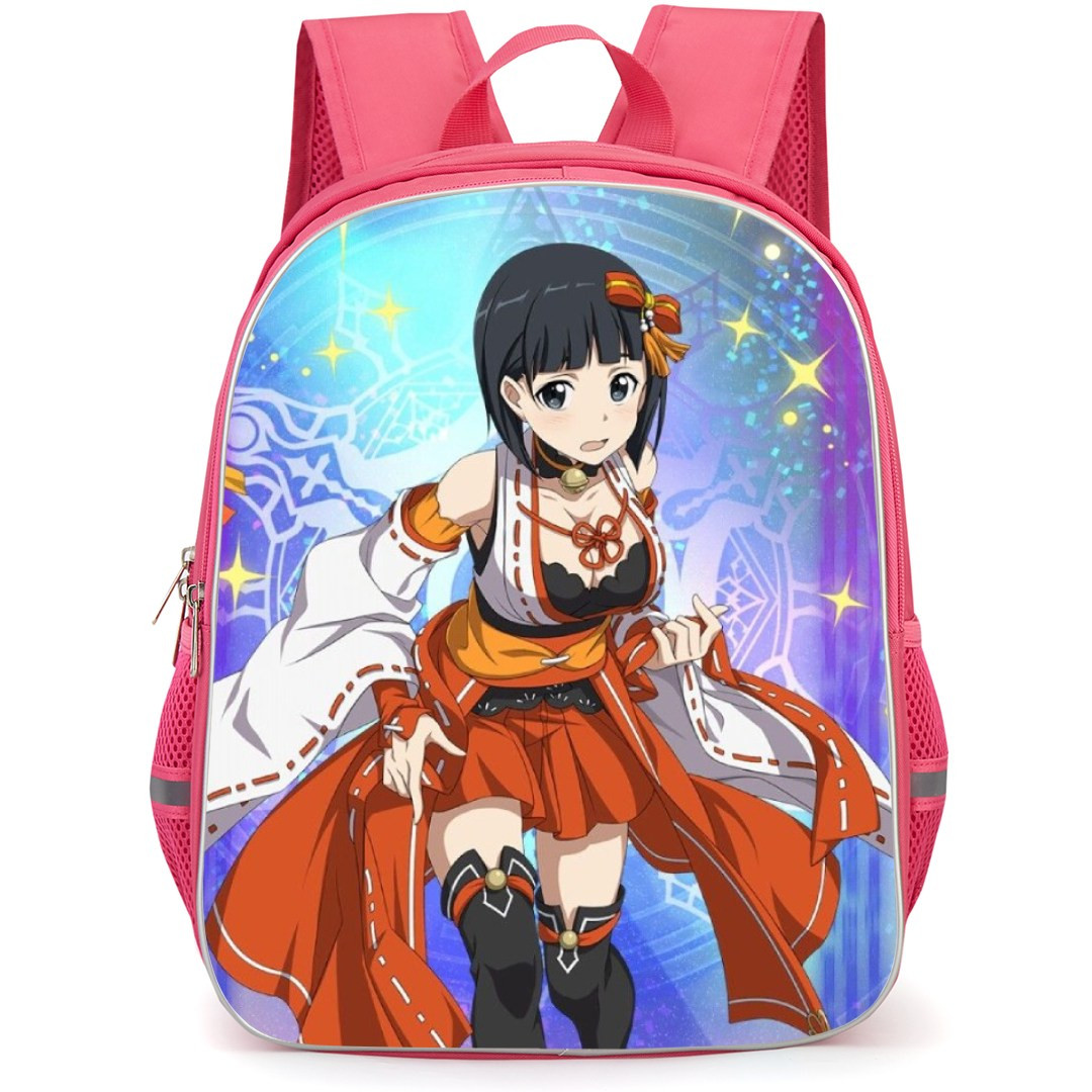 Sword Art Online Kirigaya Suguha Backpack Student Pack - Kirigaya Suguha Posing Red Dress