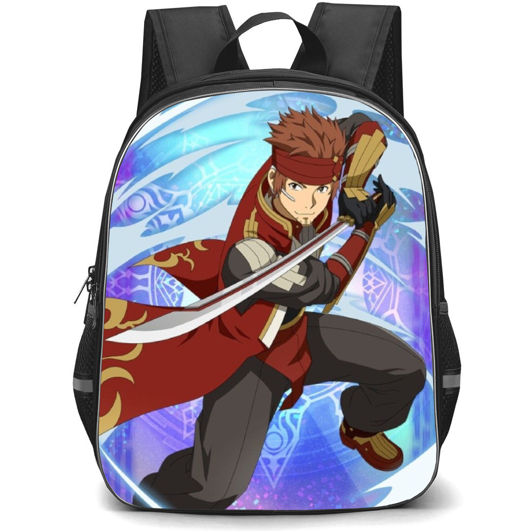 Sword Art Online Klein Backpack Student Pack - Klein Holding Sword Blue Flare Illustration