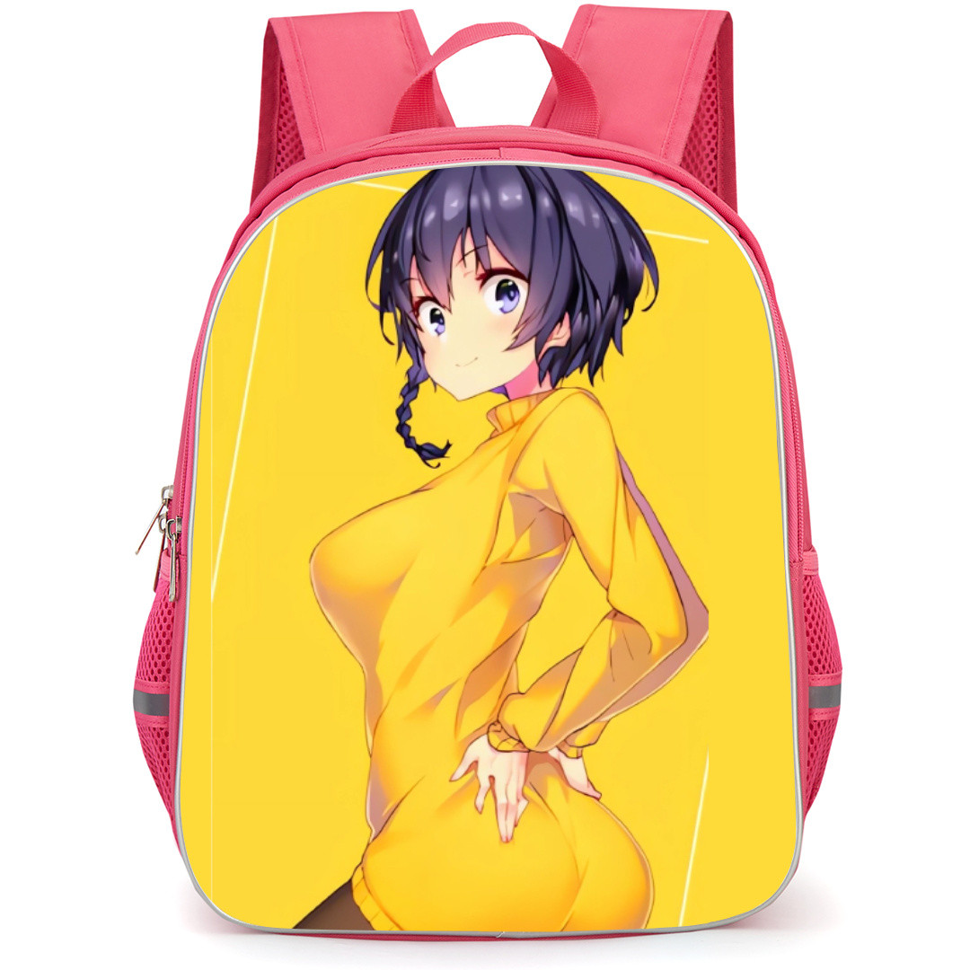 Sword Art Online Kohiruimaki Karen Backpack Student Pack - Kohiruimaki Karen Kneeling Yellow Outfit