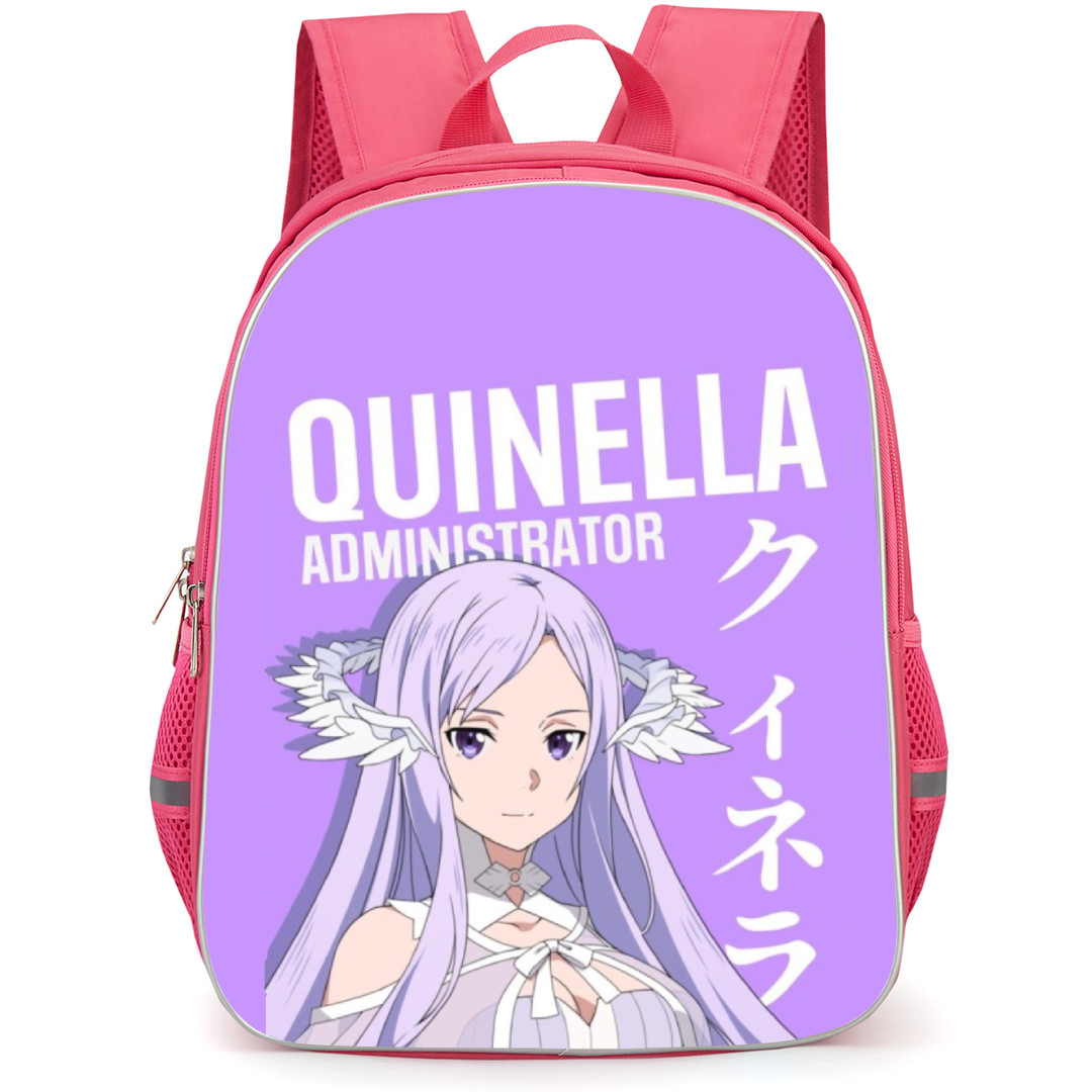 Sword Art Online Quinella Backpack Student Pack - Quinella Hand On Waist Post Purple Background