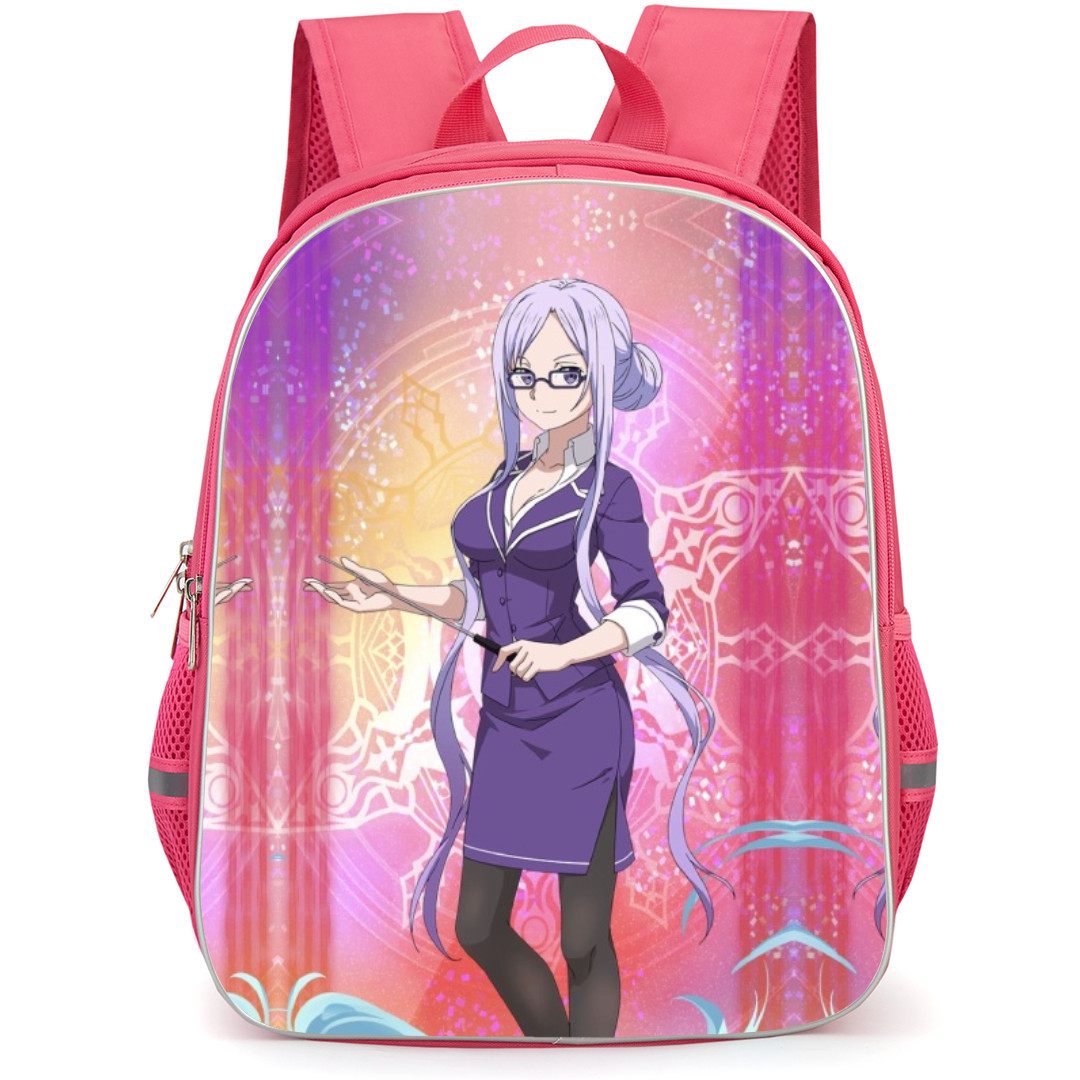 Sword Art Online Quinella Backpack Student Pack - Quinella Standing Holding Stick Pose
