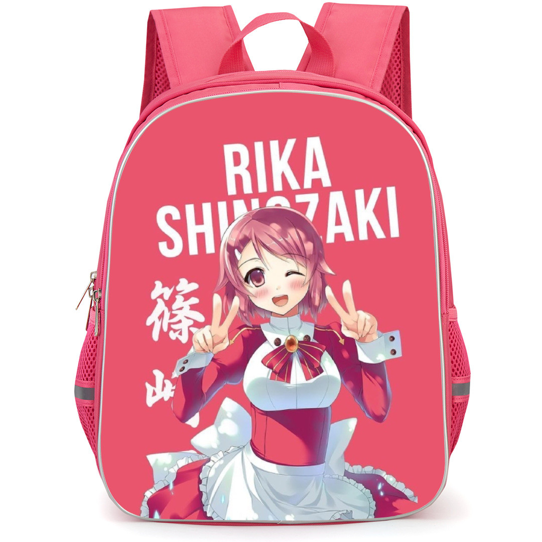 Sword Art Online Rika Shinozaki Backpack Student Pack - Rika Shinozaki Two Peace Sign Pose
