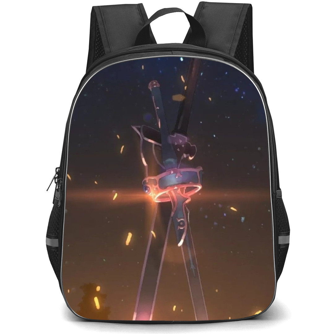 Sword Art Online Backpack Student Pack - Two Swords Illustration