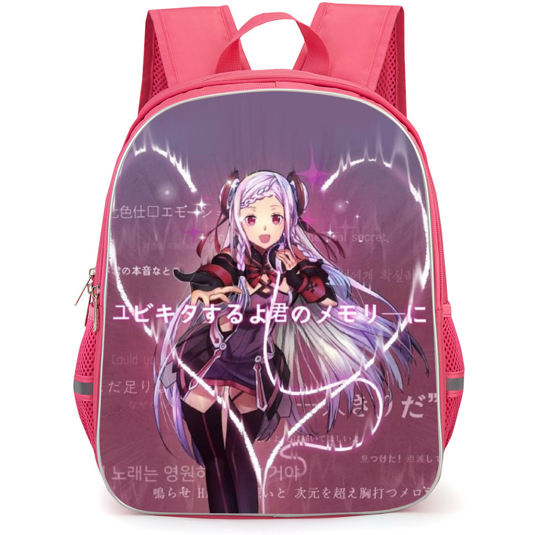 Sword Art Online Yuna Backpack Student Pack - Yuna Heart Flare Background