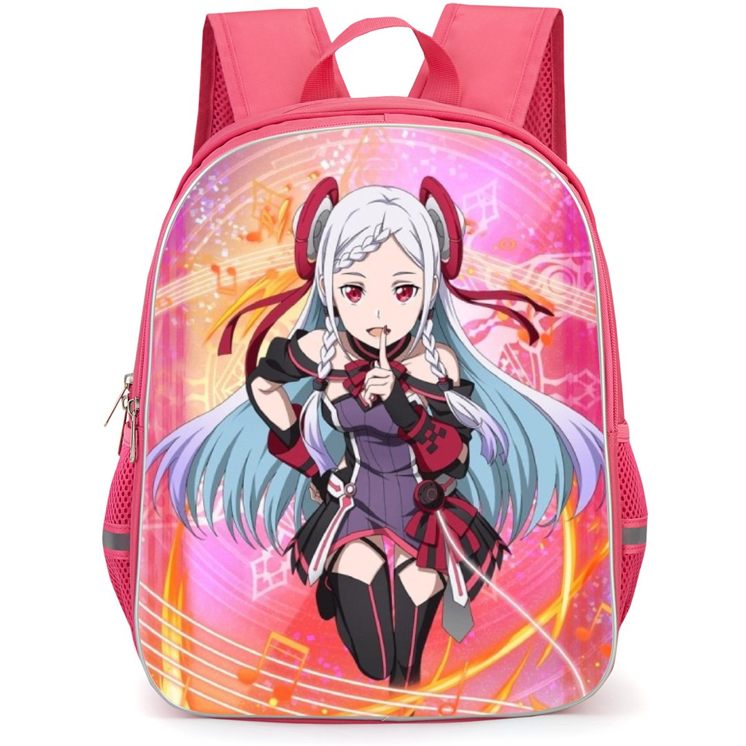Sword Art Online Yuna Backpack Student Pack - Yuna Keep Quiet Pose Illustration