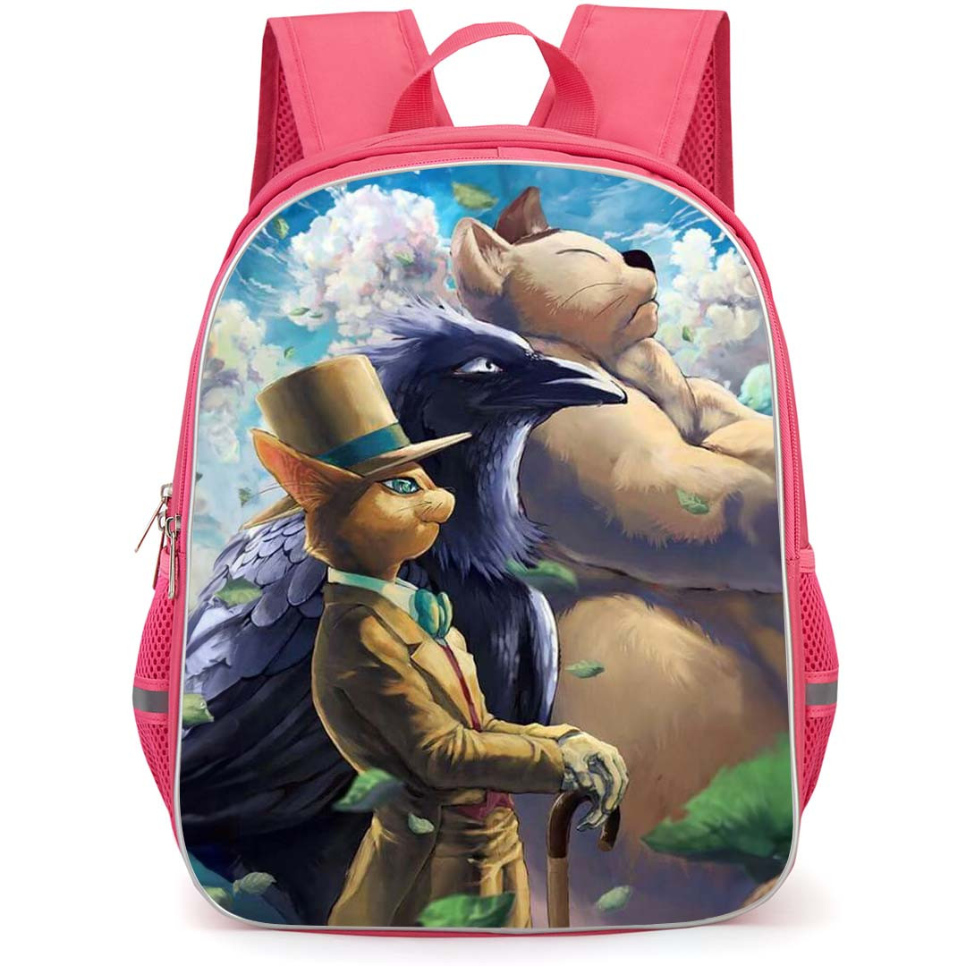 The Cat Returns Backpack StudentPack - The Cat Returns Baron Muta And Toto Oil Painting