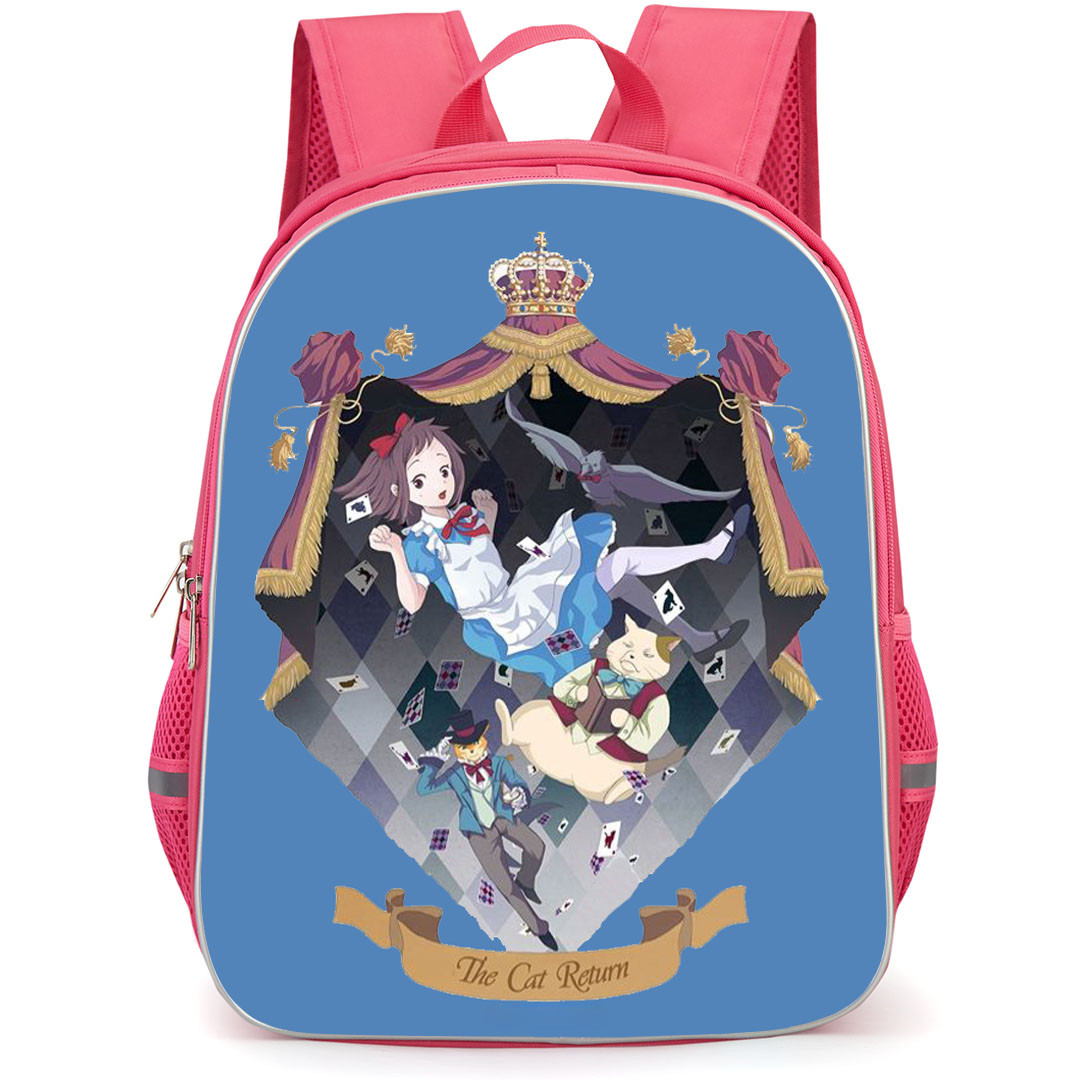The Cat Returns Backpack StudentPack - The Cat Returns Haru Muta And Baron Poster